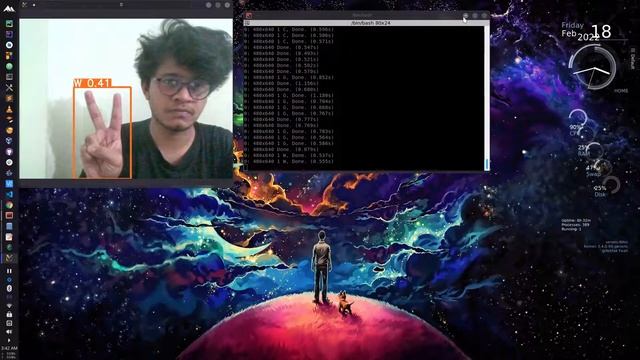 Real Time American Sign Language Detection Python смотреть онлайн