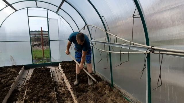 Готовим теплицу к высадке рассады! Детские обиды. смотреть онлайн