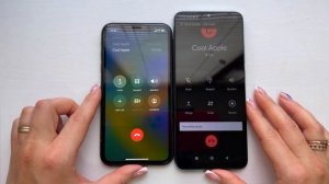 iOS vs Android / iPhone XR vs Xiaomi Redmi 10c / Incoming & outgoing calls