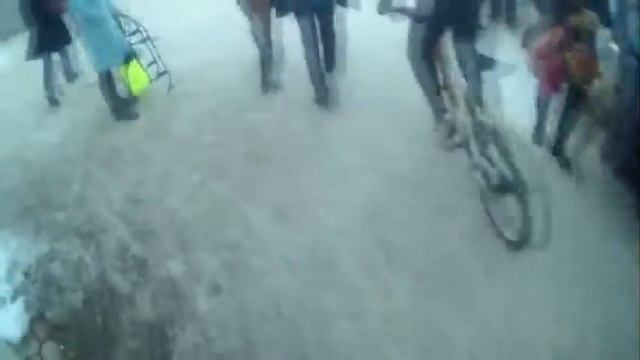 ШОК! зимой на велосипеде! смотреть онлайн