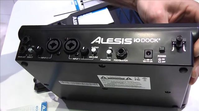 ALESIS IO DOCK 2 @NAMM 2015 WITH DJKIT TV