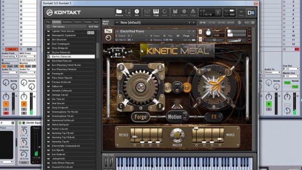 Kinetic Metal for Native Instruments Kontakt - VST Instrument Video Tour from VST Plugin Labs