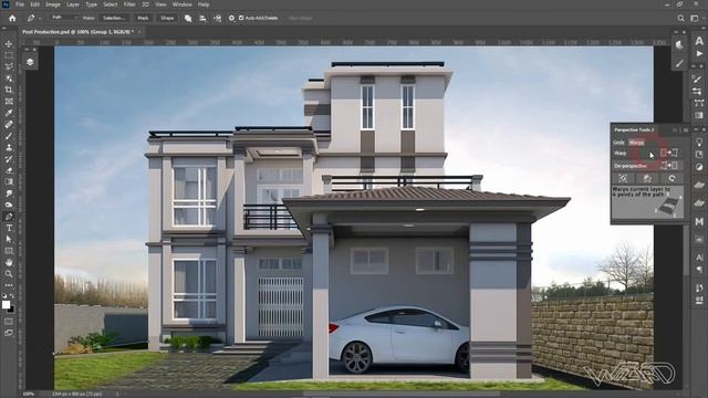 How to add Texture/Logo Using Perspective Tool in Photoshop смотреть онлайн