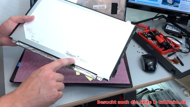 Laptop Display wechseln in 10 Minuten - Notebook reparieren - Passendes Display kaufen - [4K] смотреть онлайн