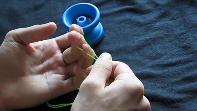 Как правильно одевать веревку на йо-йо смотреть онлайн