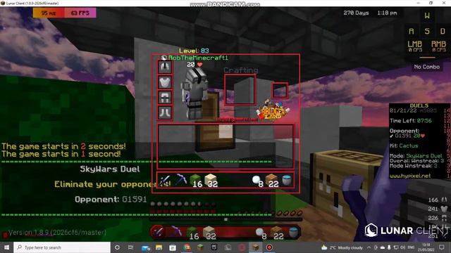 Cactus Kit IS The Best Kit (Skywars duels) смотреть онлайн