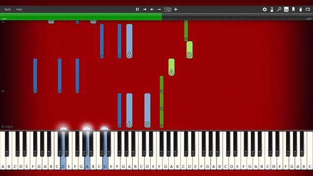 All I Wanted - Paramore - PIANO TUTORIAL смотреть онлайн