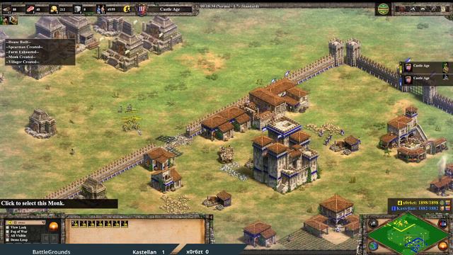 AOE2:Battlegrounds Semi-Finals Kastellan Vs x0r6zt смотреть онлайн