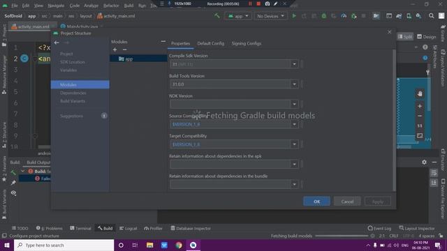 Android App Build Errors | Manifest Error | Build tool Error | Android Studio смотреть онлайн