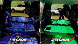 Шумоизоляция Niva Travel (полная шумоизоляция салона)