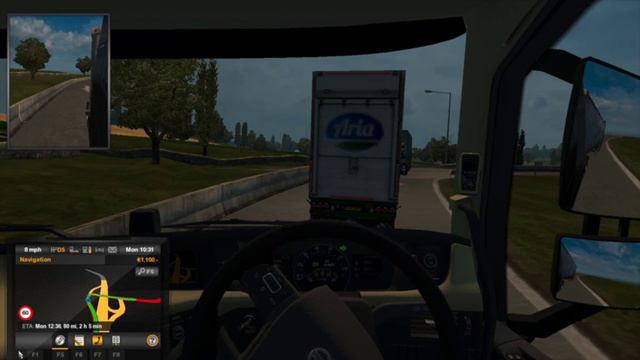 An idiot And Eurotruck Simulator 2 #1 смотреть онлайн