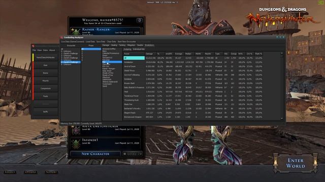 Neverwinter: NW Character Builder Plus v0.6 - Combatlog analyzer! смотреть онлайн