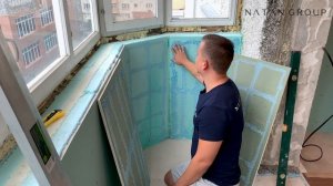 Как сделать ремонт балкона Своими руками? | Утепление и ремонт балкона.