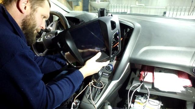 Ford Focus III android магнитола тесла по низу рынка. смотреть онлайн