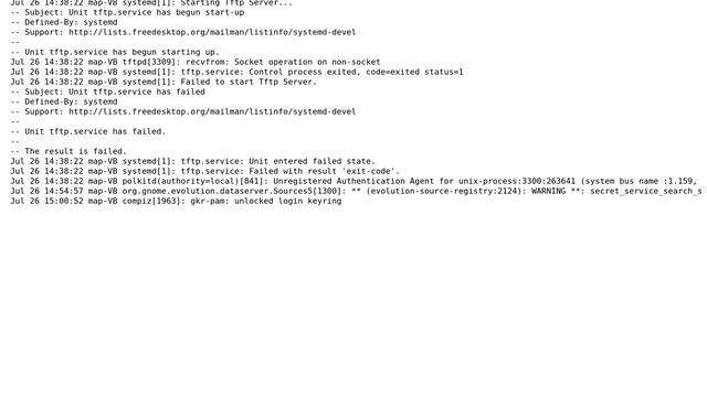 Ubuntu: How to start a tftp server in ubuntu using systemctl start tftp command? смотреть онлайн