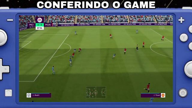 NEW! FIFA 2023 ON NINTENDO SWITCH LITE GAMEPLAY ANÁLISE
