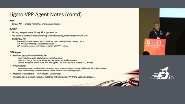 Ligato - A Management and Control Plane for VPP-based CNFs - Giles Heron смотреть онлайн