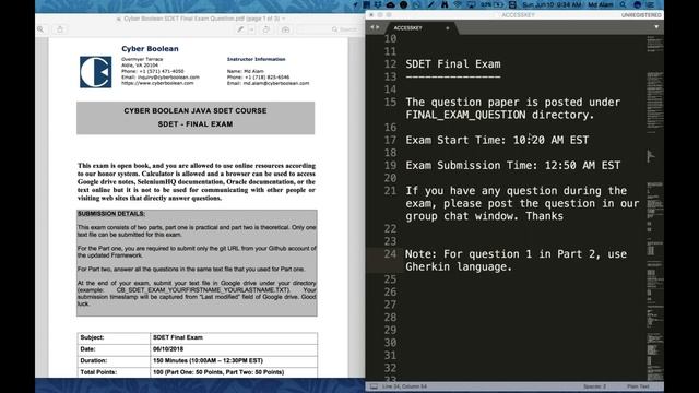 CB JAVA SDET CLASSROOM 2018-06-10 VIDEO-20 смотреть онлайн