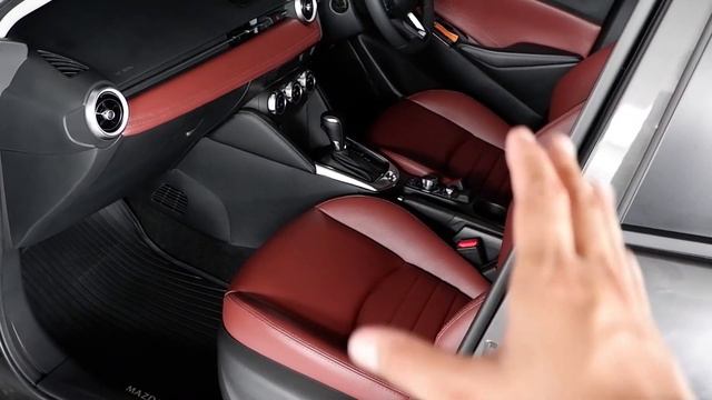 Mazda 2 SEDAN S Leather 4ประตู สีเทาดำ เปลี่ยนเบาะสีน้ำตาลแดง Maroon смотреть онлайн
