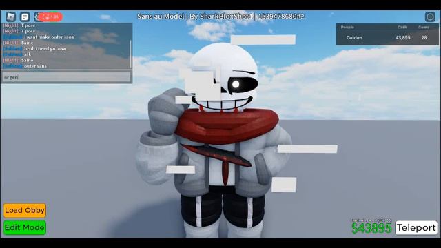 Remake Some Sans Au [Obby Creator Roblox] смотреть онлайн