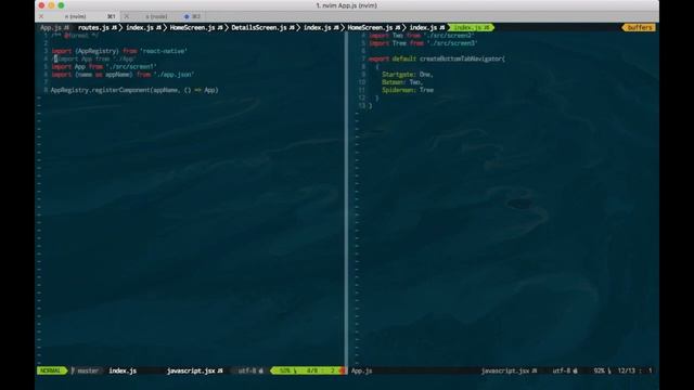 Tab Navigator - React Navigation - React Native - Урок 2 - Level 1 смотреть онлайн