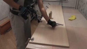 Установка фасадов на выдвижные ящики, направляющих накладного (скрытого) монтажа.