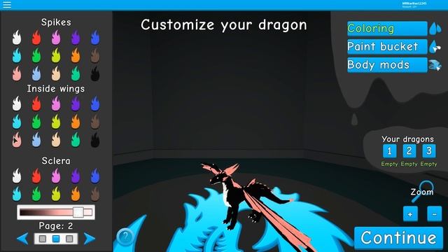 Making a really cool looking dragon (Roblox Dragon's life) смотреть онлайн