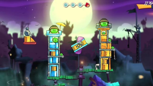 angry birds 2. приключения дополнительных птиц. очень сложные и интересные уровни ! смотреть онлайн