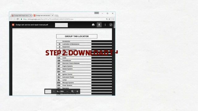 Download Dodge RAM Service and repair manual free смотреть онлайн
