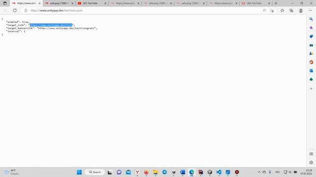 Unity обзор тестового.Web View | UnityWebRequest | JSON смотреть онлайн