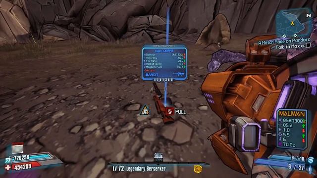 Borderlands 2 | Farming Der Monstrositat for the Chopper | Community Patch 4.0 Farming смотреть онлайн