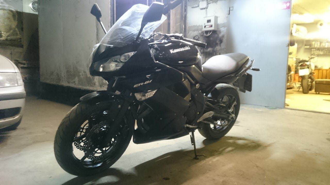 Обзор мотоцикла Kawasaki ER6F 2009 смотреть онлайн