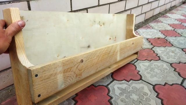 ПОЛКА ДЛЯ ОБУВИ из дерева своими руками смотреть онлайн