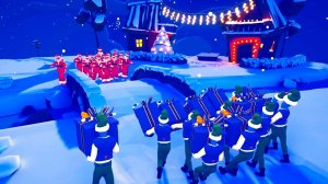 SANTA CLAUS TEAM vs PRESENT ELF TEAM | TABS - Totally Accurate Battle Simulator