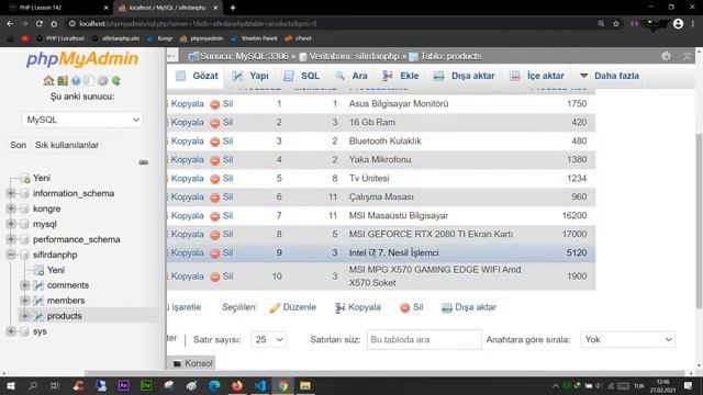 PHP Ders 142 MYSQL DISTINCT, GROUP BY, HAVING, IS NULL, IS NOT NULL смотреть онлайн