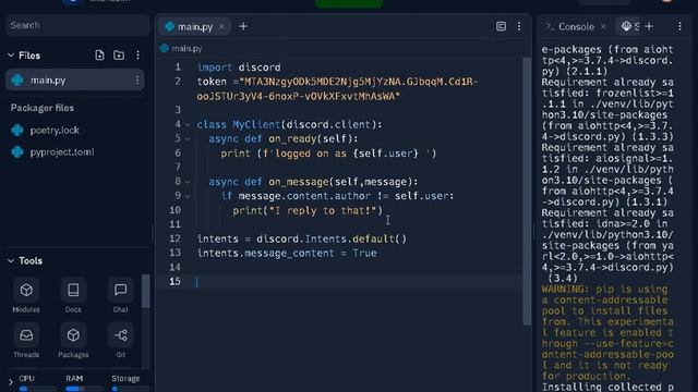 How to make a discord bot with python in 2023 #2 - send and receive messages. смотреть онлайн