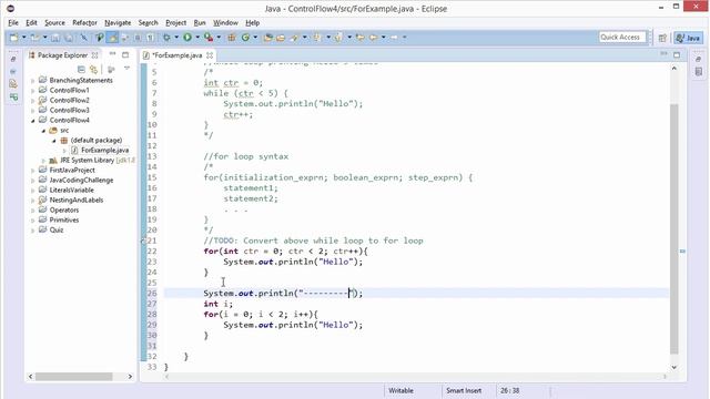 07. Looping Statements: for смотреть онлайн