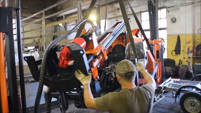 Отгрузка в Улан-Удэ. Самоходная буровая установка SBU-120LS от БурСпецТехники смотреть онлайн