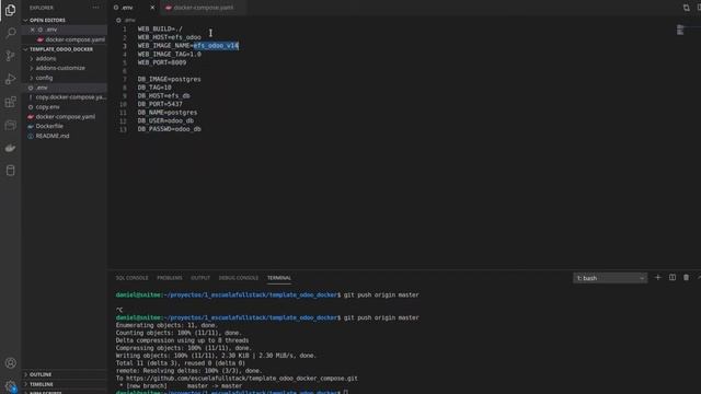 Entorno de Desarrollo de Odoo 13 y 14 con Docker смотреть онлайн