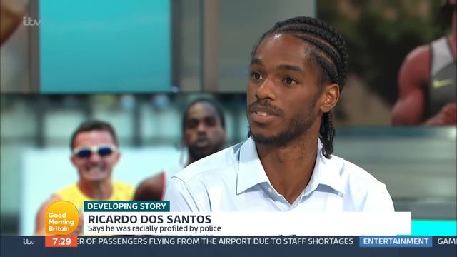 Ricardo Dos Santos Hits Out At The Met Police For 'Racial Profiling' After Armed Stop & Search | GM смотреть онлайн