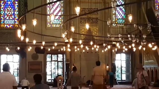 Blue Mosque, the beautiful Mosque in ISTANBUL. смотреть онлайн