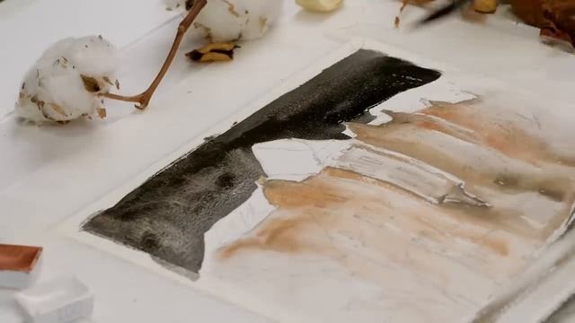Рисуем поэтапно город акварельными красками "Белые ночи" смотреть онлайн