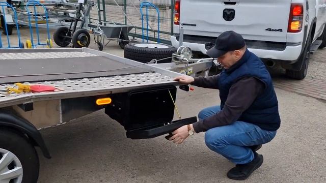 Лафет Алюминий 415кг. 4.30х2.10. Лукашенко Вадим. Біла Церква. смотреть онлайн