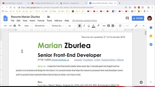 CodeTap Cafe with Marian and Laurentiu 001 смотреть онлайн