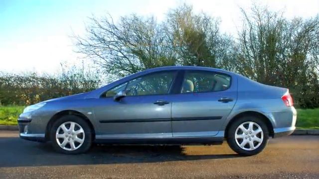 Peugeot 407 S HDi Diesel 1.6 110ps - 63k miles - £2999 смотреть онлайн