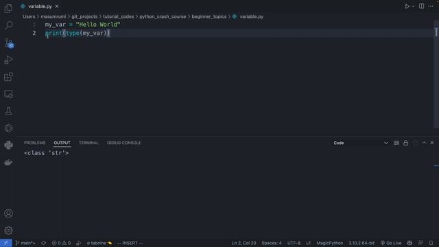 Python For Beginners: How To Create/Assign A Variable In Python? смотреть онлайн