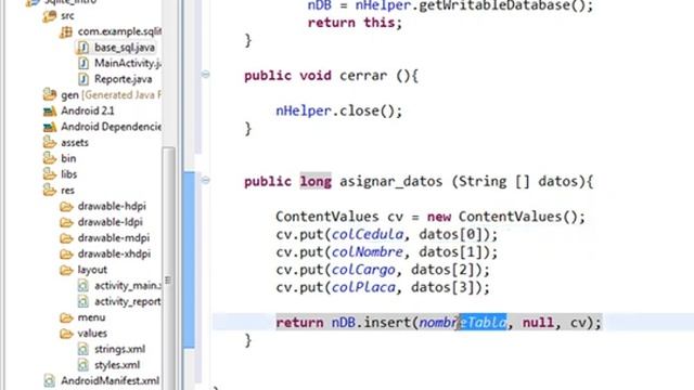 Android sqlite intro смотреть онлайн