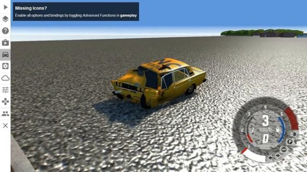 BeamNG Drive - На ГАЗоне 320 км/ч.