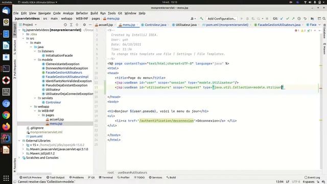 ch4 - Road to JSP Servlets applications ! JSTL, usebean, c:foreach смотреть онлайн