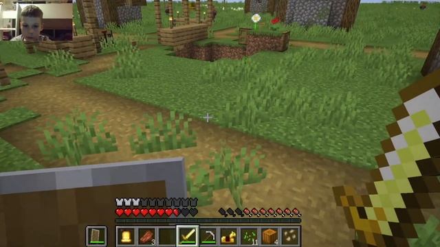 Даник играет в майнкрафт часть 1 смотреть онлайн
